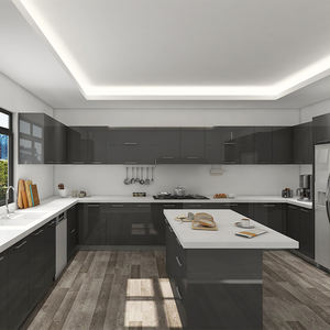 Alto brillo de italiano de la India <span class=keywords><strong>Prodeco</strong></span> muebles armario de cocina de madera - Product Image 2