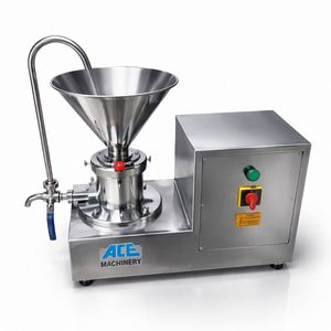 Precio de fábrica: Molinillo de soja de acero inoxidable de alta eficiencia, bomba para hacer leche de soja, mantequilla de cacahuete, tahini y harina de maíz. - Product Image 5