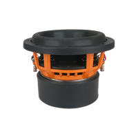 JLD usine 4 ohms 400 watt rms puissance spl subwoofer 8 pouces voiture audio haut-parleur subwoofer