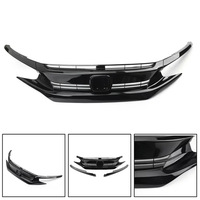 Calandre avant de haute qualité en laque noire pour Honda Civic 10ème génération berline 2016 2017 2018 2019 Type USA 71121-TET-H01