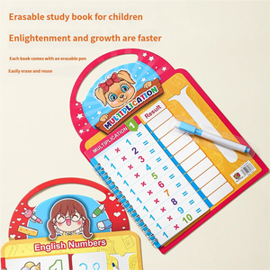 Libro <span class=keywords><strong>de</strong></span> Práctica <span class=keywords><strong>de</strong></span> Palabras en Inglés y Español Borrable, Libro Educativo Temprano para el Aprendizaje, Libro <span class=keywords><strong>de</strong></span> Entrenamiento Multilingüe - Product Image 3