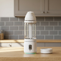 Oplaadbare batterij draagbare blender sapcentrifuge USB draagbare voedselmixer blenders voor smoothie maker handmixer blender