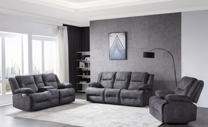 Sala <span class=keywords><strong>de</strong></span> estar Power loveseat consola planeador silla reclinable silla seccional sillones sofá reclinable con almacenamiento - Product Image 2