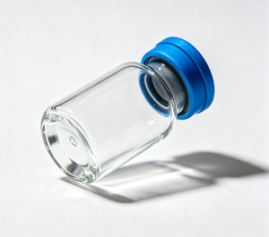 Frascos de vidrio borosilicato transparente con tapa de aluminio azul brillante, botellas pequeñas con cuello sellado para almacenamiento de muestras domésticas - Product Image 4