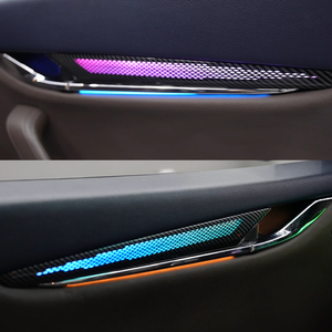 Kit d'éclairage d'ambiance de luxe pour voiture Symphony pour Maserati Ghibli/Quattroporte, bande LED en fibre optique acrylique, vente directe usine - Product Image 4
