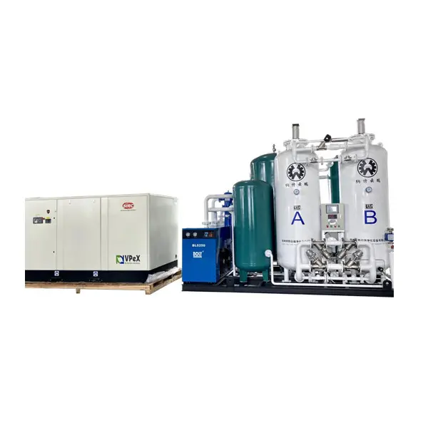 레이저 절단 기계를위한 PSA 질소 발생기 N2 가스 제조 기계에 99.999% 전문 제조업체 공급