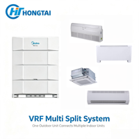 Système VRF commercial Midea en promotion, 8-90HP 22.4-252kW, refroidissement uniquement, pour magasins de détail