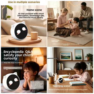 Robot d'interaction automatique IA Meobot 2026 pour l'éducation précoce des enfants, enseignement multilingue, contrôle par application, <span class=keywords><strong>chat</strong></span> programmable - Product Image 5