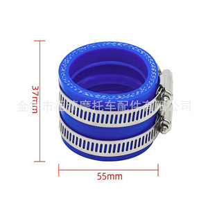 Interface de carburateur de moto Zuqing, collecteur d'admission de 45 mm de diamètre intérieur pour tuyau d'admission modifié PWK KOSO - Product Image 4