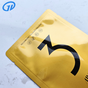 Kantong Kemasan Sekali Pakai <span class=keywords><strong>Food</strong></span> Grade Anti Air dan Oksigen untuk Masker Wajah Model Tear Notch, PET PE, Cetak Sesuai Pesanan - Product Image 3