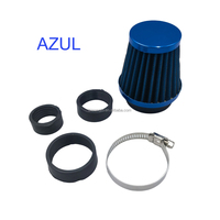 Evrensel 28mm 35mm 38mm 42mm 45mm 48 50mm mantar kafa motosiklet karbüratör hava filtresi temizleyici emme borusu modifiye Scooter