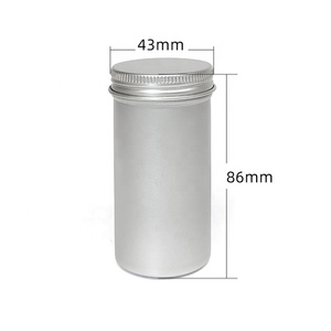 100ml Vitamin Capsule Tin Aluminum Medicine Bottle Medicine for Fish Aluminum Pill Jar - Product Image 3