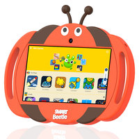 Exportación 7 pulgadas niños aprendizaje Tablet Pc Android Tablet con tarjeta Sim Anti-caída chico educativo Wifi Tablet Pc