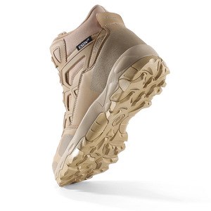 Chaussures de randonnée mi-hautes DF ESDY C302 pour hommes, chaussures de sport décontractées, antidérapantes, durables, en nylon + cuir - Product Image 4