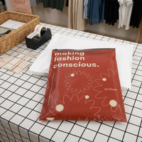 Sacs en PE recyclé GRS avec fermeture éclair pour t-shirts, sacs d'emballage personnalisés avec logo pour vêtements, chaussures, chaussettes et accessoires – Vente en gros