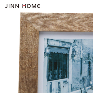 Estilo europeo 4x6 <span class=keywords><strong>Cuadro</strong></span> de madera marrón rústico patrón único creativo para decoración del hogar pantalla de mesa montaje en pared - Product Image 3