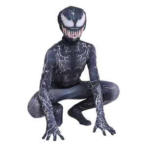 Costume de cosplay Spider-Man Lightning Venom pour garçons, tenue d'Halloween, combinaison intégrale - Product Image 3