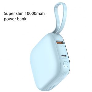 Batería Externa Pps de 10000 mAh de Alta Capacidad, Diseño Compacto, Carga Súper Rápida de 35 W, Portátil, de PVC y Polímero de Litio, con Cable Doble - Product Image 3