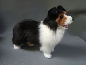 Modelo <span class=keywords><strong>de</strong></span> perro grande y realista, juguete <span class=keywords><strong>de</strong></span> decoración <span class=keywords><strong>de</strong></span> perro <span class=keywords><strong>pastor</strong></span> <span class=keywords><strong>de</strong></span> polietileno y pelo, <span class=keywords><strong>Collie</strong></span> - Product Image 4