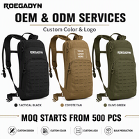 Sac d'hydratation tactique de qualité tournoi, construction en nylon anti-déchirure pour sports de plein air, rangement multi-poches, vente en gros