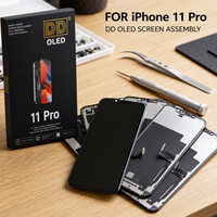 Modul Layar OLED FHD Fleksibel untuk iPhone X XR XS XS Max 11 11 Pro 11 Pro Max Perakitan Layar Sentuh OLED Lunak Suku Cadang Pengganti