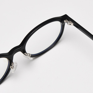 Gafas de Diseño Retro de Lujo, Montura Ovalada de Acetato, Gafas de Alta Calidad para Hombre y Mujer, Montura para Lentes Ópticas - Product Image 3