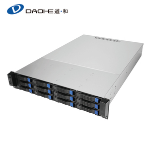 Boîtier de <span class=keywords><strong>serveur</strong></span> <span class=keywords><strong>NAS</strong></span> 19 pouces 2U 12 baies avec châssis de montage en rack Hotswap Fanwall - Product Image 1