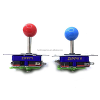 Zippyy Haute Qualité HS Arcade Grue Machine Joystick Ovale Balltop avec Long 2.3cm 2 4 8 Way Short Shaft Multi-Color Options