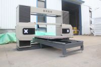 Machine de découpe au fil CNC MK1525-800 pour mousse, céramique et granit, efficacité de coupe 2,4x1,4m, puissance moteur 5,5kw