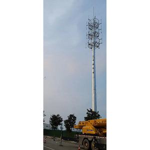 Neuer Hersteller kunden spezifischer wind dichter und langlebiger verzinkter Telekommunikations-Unipolar-Telekommunikations-Monopol turm - Product Image 3