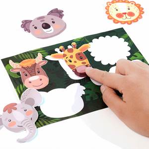 Aprende a cortar líneas, formas y animales: divertido libro de actividades para niños en edad preescolar para desarrollar habilidades con tijeras - Product Image 5