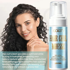 Espuma Fijadora Luxfume de Larga Duración para Peinar Cabello Rizado, con Volumen y Fijación, Espuma Moldeadora Personalizada para Rizos Definidos - Product Image 3