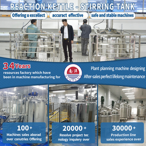 Công nghiệp thép không gỉ hóa chất khí nén trộn xe tăng sưởi ấm điện Mật ong trộn trộn xe tăng với khuấy nóng - Product Image 5