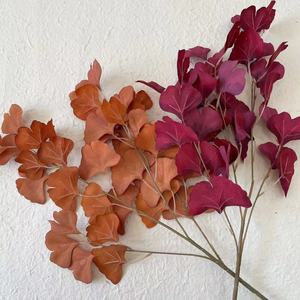Décoration de feuille de <span class=keywords><strong>Ginkgo</strong></span> multicolore, feuilles de <span class=keywords><strong>Ginkgo</strong></span> artificielles, <span class=keywords><strong>tige</strong></span> de plante, feuille de <span class=keywords><strong>Ginkgo</strong></span> <span class=keywords><strong>Biloba</strong></span> A-609 - Product Image 6