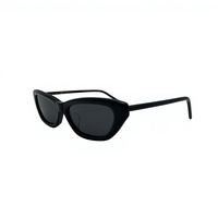 Lunettes de soleil œil de chat pour femme 953, anti-radiation UV400, monture carrée pleine bordure, pour l'extérieur et la plage