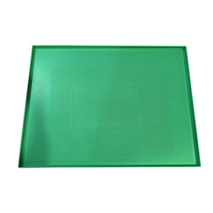 Bandeja <span class=keywords><strong>de</strong></span> Horno Industrial Antiadherente <span class=keywords><strong>de</strong></span> PTFE <span class=keywords><strong>de</strong></span> 1.5mm <span class=keywords><strong>de</strong></span> Alta Resistencia, Perforada, Plana, <span class=keywords><strong>de</strong></span> 800*600mm, Verde, para Uso Comercial - Product Image 2