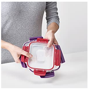 2022 News Nest Lock Kunststoff-Vorrats behälter aus Kunststoff mit abschließbaren luftdichten, auslaufs ic heren Deckeln, 10-teilig, mehrfarbig - Product Image 3