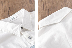 <span class=keywords><strong>Chemise</strong></span> RNSHANGER à patchwork contrasté pour homme, en coton, manches longues, printemps automne, style rétro <span class=keywords><strong>cargo</strong></span> décontracté <span class=keywords><strong>avec</strong></span> poches - Product Image 4