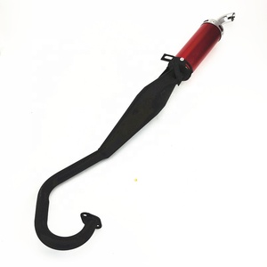 Silenziatore di Scarico per Mini Moto a 2 Tempi, per Pocket Bike e Dirt Bike 49cc 47cc 43cc - Product Image 6