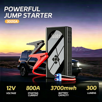 37000mWh Popular Jump Starter with 150PSI Air Compressor Car Battery Jump Starter with Auto Tire Inflator Pump