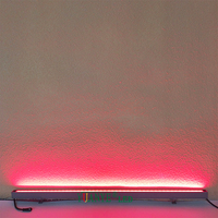 Lumière linéaire murale LED RGB blanc chaud en aluminium étanche pour l'extérieur, idéale pour les lavages de voitures, les stades sportifs, les concerts Yuanyeled