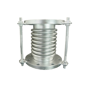 Ống thổi linh hoạt bù hàn kim loại dưới mở rộng doanh với mặt bích cho kích cỡ khác nhau ống tháo dỡ doanh - Product Image 1