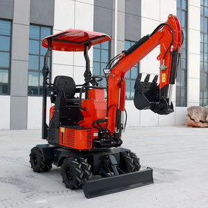 掘削機4X4駆動油圧式親指バケットブームサイドスイングディガー建設機械ミニディガー - Product Image 2