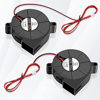 Ventilateur de turbine d'humidificateur 12v Dc 5cm 50mm X 15mm 12v 50x50 Petit ventilateur 5015 avec 4500 tr/min