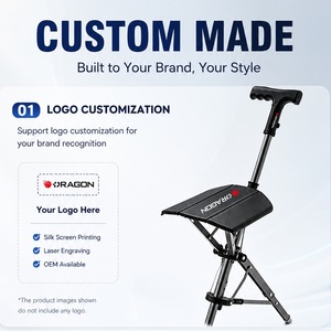 Bastón Eléctrico 2 en 1 con <span class=keywords><strong>Silla</strong></span>, Apertura y Cierre Automático Inteligente, Carga de 110 kg, Bastón Plegable Recargable Tipo C con Asiento <span class=keywords><strong>para</strong></span> Personas Mayores - Product Image 6