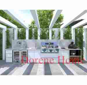 מותאם אישית מודולרי חבילת מטבח חיצוני נייד עם ארון כיור ו-bbq לאי ל-bbq - Product Image 4