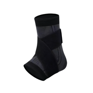 Apoio tornozelo confortável ajustável com tecido macio elástico compressão cinta para entorse e fascite plantar tratamento - Product Image 5