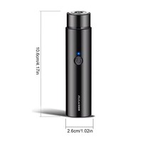 Portable Mini corps visage Bikini épilateur pour hommes femmes épilation tondeuse tondeuses USB Rechargeable barbier barbe rasage outil