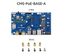 Modul Komputasi Raspberry Pi Waveshare 5 Papan Pengembangan Fitur POE dengan Semua Varian untuk Papan IO CM5
