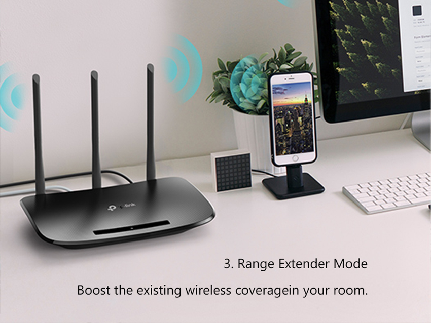 英語版802.11n/b/g 450Mbps Wi-Fi4 Tp-Link TL-WR940N router wifi